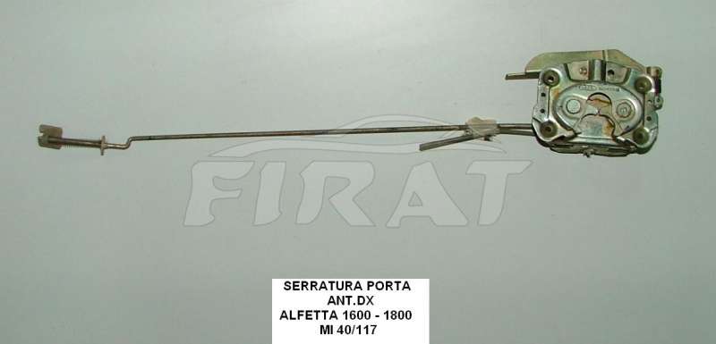 SERRATURA PORTA ALFETTA 1600 - 1800 ANT.DX
